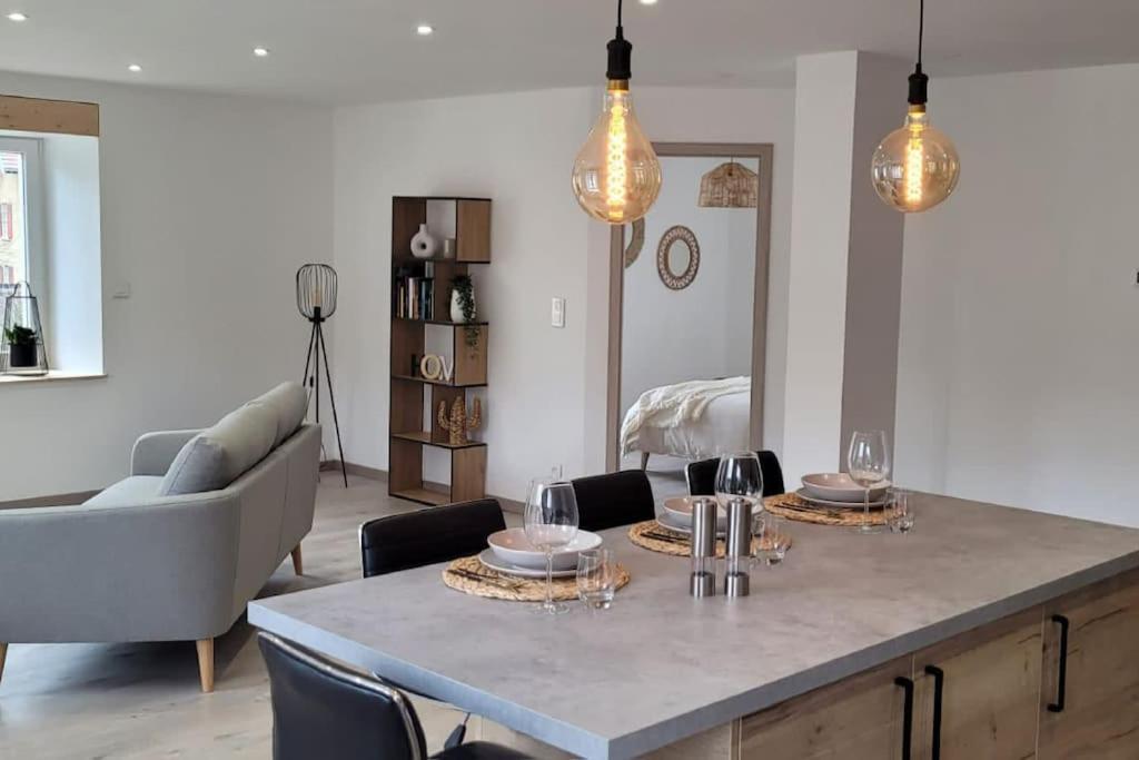 Superbe Appartement Neuf Et Cosy 77 M2 Villers-le-Lac Ngoại thất bức ảnh